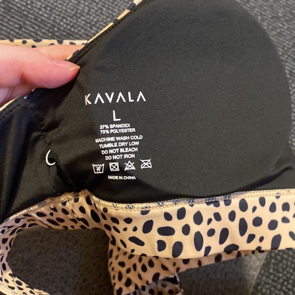 Kavala Collective Cheetah Balkan bra / swim top - Picture 4 of 4